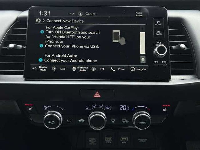 Honda Jazz Hybrid 1.5 h i-MMD EX Hatchback 5dr Petrol Hybrid eCVT Euro 6 (s/s) (109 ps) 