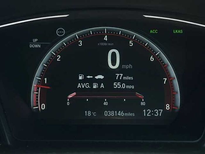 Honda Civic 1.5 VTEC Turbo Sport Hatchback 5dr Petrol Manual Euro 6 (s/s) (182 ps) 