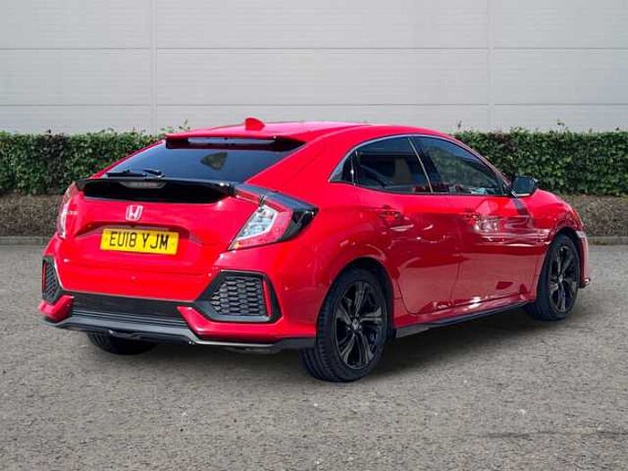 Honda Civic 1.0 VTEC Turbo EX Hatchback 5dr Petrol Manual Euro 6 (s/s) (129 ps) 