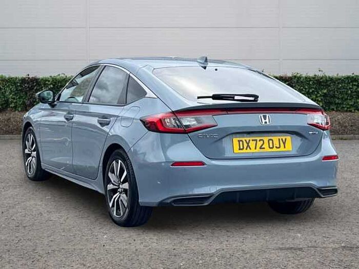 Honda Civic Hybrid 2.0 h i-MMD Elegance Hatchback 5dr Petrol Hybrid eCVT Euro 6 (s/s) (184 ps) 