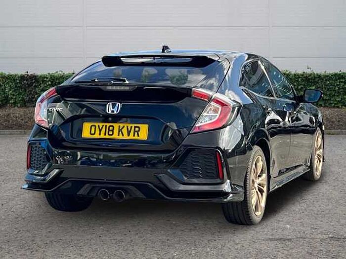 Honda Civic 1.5 VTEC Turbo Sport Hatchback 5dr Petrol Manual Euro 6 (s/s) (182 ps) 